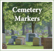 Design a cemetery marker or monument online.