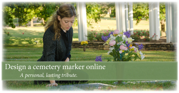 Estimate the cost of a cemetery marker with our helpful application